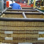 Basket in the factory